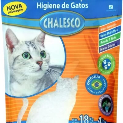 Areia Higiênica com Cristais de Sílica para Gatos, Chalesco, 1,8kg | Petz