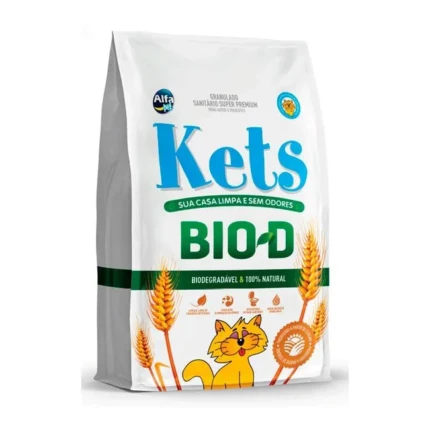 Areia Kets Bio-D para Gatos 3kg | Petz