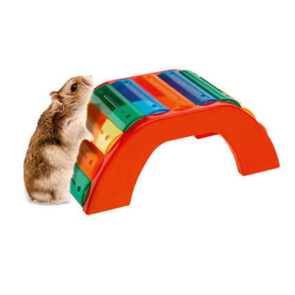 Brinquedo Ferplas Para Hamsters Ponte Colorido | Petz