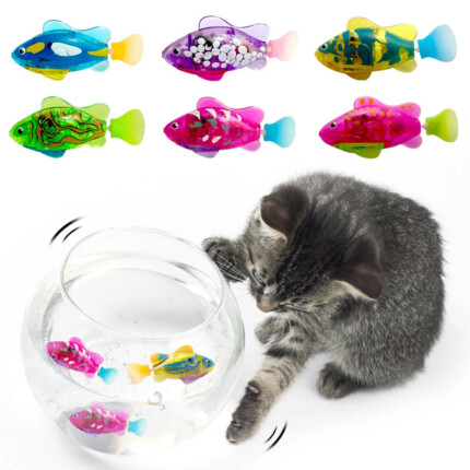Brinquedo Peixe Robô Nadador para Gatos | Petz