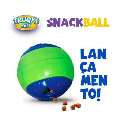 Brinquedo Truqys Snack Ball Azul para Cães | Petz