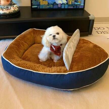 Cama Confortável para Animais de Estimação em Forma de Barco com Grande Espaço, Cama para Cães e Gatos | Petz