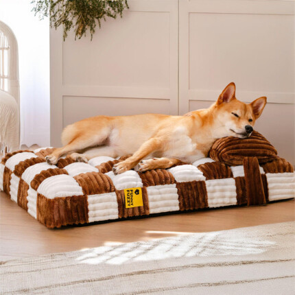 Cama de Cachorro com Apoio Ortopédico de Pelúcia Artesanal com Travesseiro | Petz