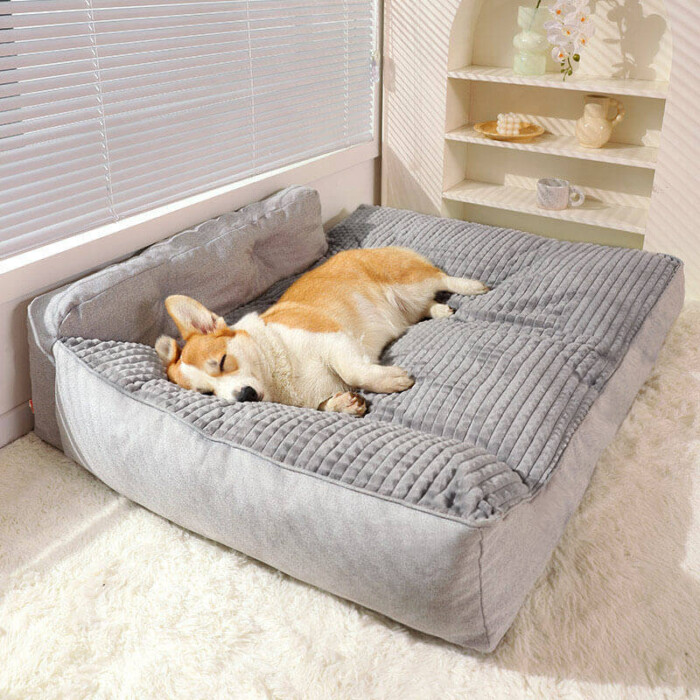 Cama Grande e Lavável para Cães e Gatos Espessa para Todas as Estações | Petz