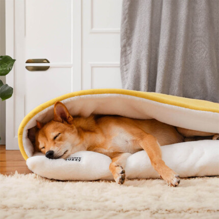 Cama para cachorro com saco de dormir extremamente macio e felpudo | Petz