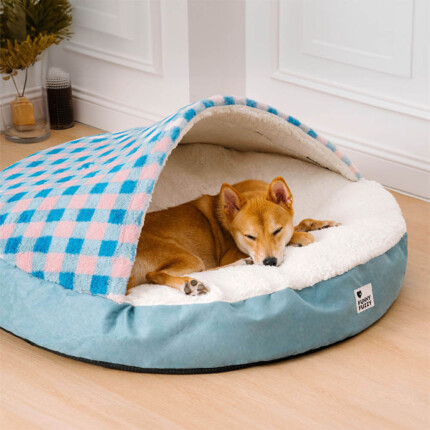 Cama Redonda com Dossel para Cães Pets Esconderijo dos Sonhos | Petz