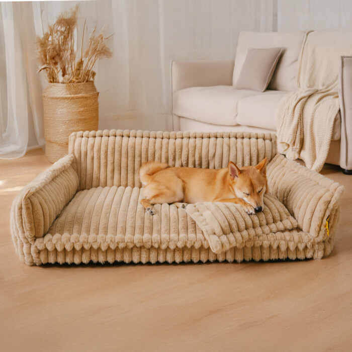 Grande lavável fofo ortopédico macio cão travesseiro cão sofá cama-Snoozy Dream | Petz