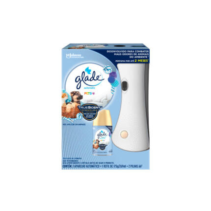 Kit Odorizante Glade Pets Aparelho Automático + Refil de 269 ml | Petz