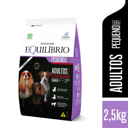 Ração Equilíbrio para Cães Adultos de Porte Pequeno Sabor Frango | Petz