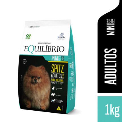 Ração Equilíbrio Spitz para Cães Adultos de Porte Mini Sabor Frango | Petz