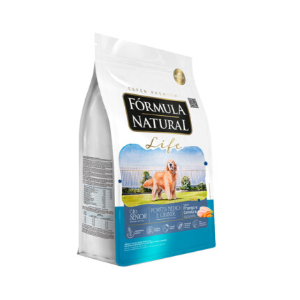Ração Fórmula Natural para Cães Sênior de Raças Médias e Grandes 15kg | Petz