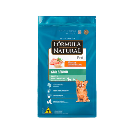 Ração Fórmula Natural Pro para Cães Senior de Porte Mini e Pequeno Sabor Frango e Arroz | Petz