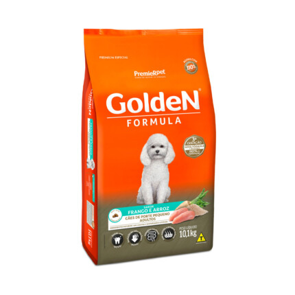 Ração Golden Fórmula Mini Bits para Cães Adultos de Pequeno Porte Sabor Frango e Arroz | Petz