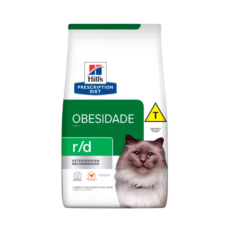 Ração Hills Prescription Diet R/D Redução De Peso Para Gatos Adultos Obesos 1,8kg | Petz
