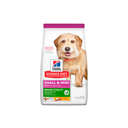 Ração Hill's Science Diet Vitalidade Sênior Pequenos e Mini para Cães Idosos Sabor Frango 1,5 kg | Petz