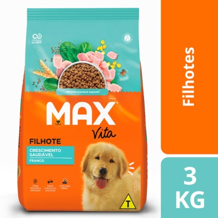 Ração Max Vita para Cães Filhotes Sabor Frango | Petz