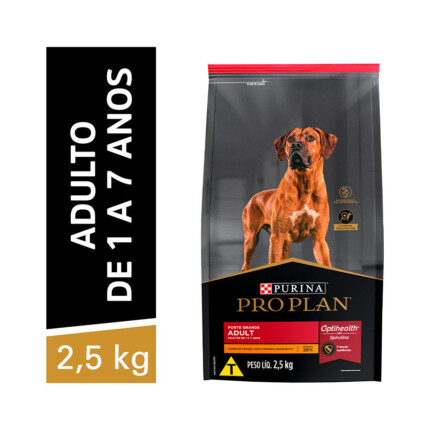 Ração Nestlé Purina Pro Plan para Cães Adultos de Raças Grandes | Petz
