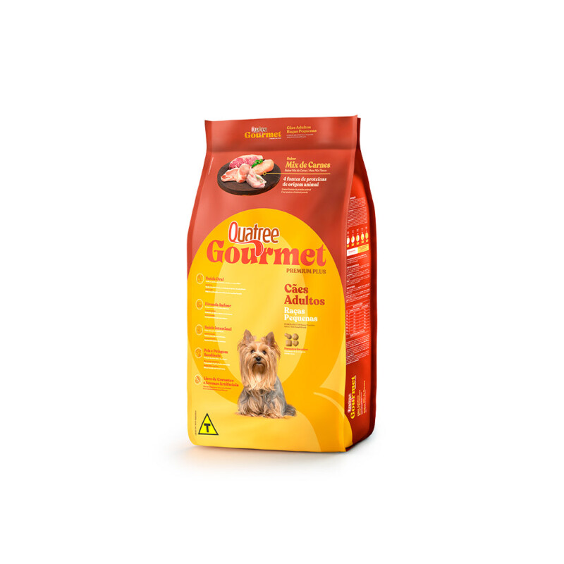 Ração Quatree Gourmet para Cães Adultos de Porte Pequeno | Petz