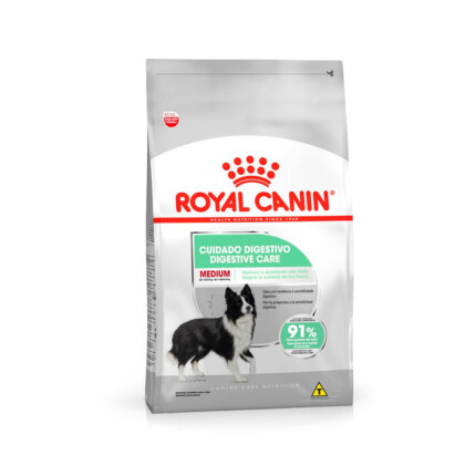 Ração Royal Canin Cuidado Digestivo para Cães Adultos de Porte Médio a Partir de 12 Meses de Idade 10,1 kg | Petz