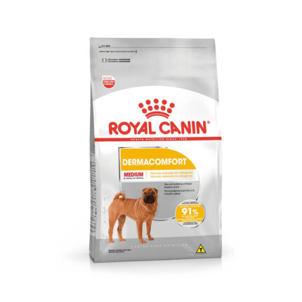 Ração Royal Canin Medium Dermacomfort para Cães Adultos ou Idosos de Porte Médio | Petz