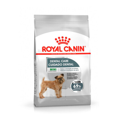 Ração Royal Canin Mini Cuidado Dental para Cães Adultos de Porte Pequeno 2,5 kg | Petz