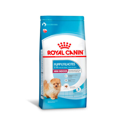 Ração Seca Royal Canin Mini Indoor para Cães Filhotes Porte Pequeno | Petz