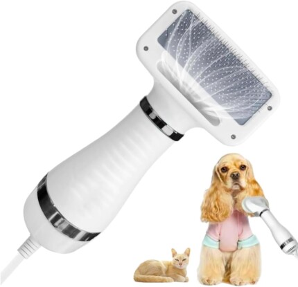 Secador Escova Portátil Elétrico 2 em 1 Para Pets Animais de Estimação 110V - RCM Group | Petz