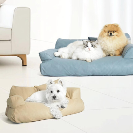 Sofá-cama aconchegante para cães, couro sintético, anti-riscos e à prova d'água | Petz